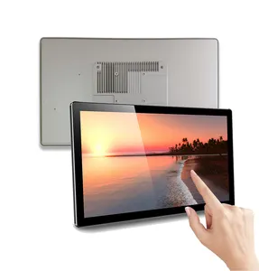 Hot Selling WIFI Connection Interactive LCD Monitor Display PC 21.5 inch Capacitive Touch Screen All in One Computer