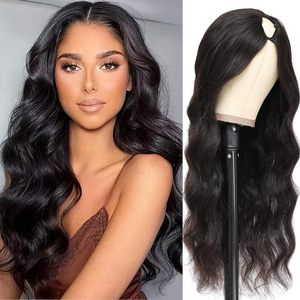 Vente en gros V Part perruque meilleure qualité corps vague soie lâche profonde crépus <span class=keywords><strong>Isee</strong></span> vague profonde sans colle perruque brésilienne pour les femmes cheveux humains - Product Image 5