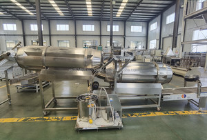 Machines de traitement d'assaisonnement de pulvérisation d'huile de poudre de malaxeur de casse-croûte de rendement élevé - Product Image 5