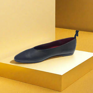 Zapatos Planos de Ballet para Mujer, 100% Piel de Cordero de Primera Calidad, Cómodos, Ligeros, Transpirables, Antideslizantes, Talla Grande - Product Image 1