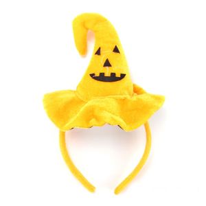 Serre-tête Citrouille Halloween avec Cornes de Diable – Accessoire de Déguisement pour Fête et Spectacle - Product Image 4
