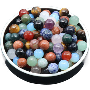 خرز طبيعي من حجر العقيق بدون ثقوب بقطر 10 مم للبيع بالجملة، مناسب لصناعة المجوهرات - Product Image 3