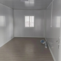 Casa Container Prefabbricata Certificata CE da 20 Piedi, Montaggio Rapido, Smontabile, in Acciaio, Impermeabile, Isolata, Modulare, per Hotel di Lusso