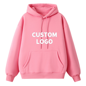 Unisex Heavyweight Polyester Cotton Pullover Hoodie High Quality Streetwear Embroidered Design Custom Printed 2XL for Autumn