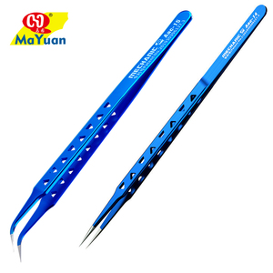 Pinzas Profesionales Antimagnéticas de Alta Dureza MECHANIC AAC-14 AAC-15 para Reparación de Móviles - Product Image 1
