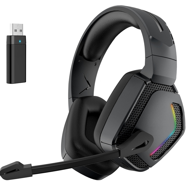 Mobile Phone USB-C BT Wireless 2.4G Gaming Headphone With Removable for PS5 PC GM600 USB C Wireless