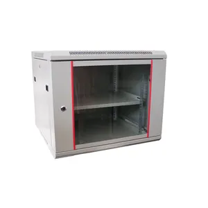 High Quality Low Price Standard 19 Inch Double Section Wall Mount 9U 12U Rack Network Cabinet computer supplies