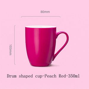แก้วเซรามิกสวยงามหลากสี แก้วบอนไชน่าแบบ OEM สำหรับนมและกาแฟ - Product Image 4