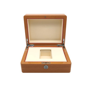 Solid Wood <b>Watch</b> Box Rectangle Custom Made Protective Storage Display <b>Case</b> - Product Image 1