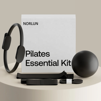 Anneau de Pilates personnalisé marron avec logo, mini-ballon souple de 20 cm, bandes élastiques en EVA, kit de fitness durable sans BPA pour la maison et la salle de sport