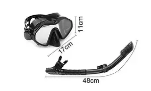 Hot Selling Professional Freediving Scuba Diving Equipment Snorkel And Mask Set