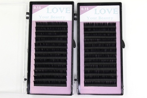 Lavalash Natural Long Cosmetics Oem Private Label Lashes <strong>Extension</strong> Silk Synthetic <strong>Mink</strong> <strong>Eyelash</strong> <strong>Extension</strong> - Product Image 5