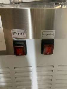 موزع عصير كهربائي من الفولاذ المقاوم للصدأ مع خزانين، آلة مشروبات أوتوماتيكية - Product Image 6