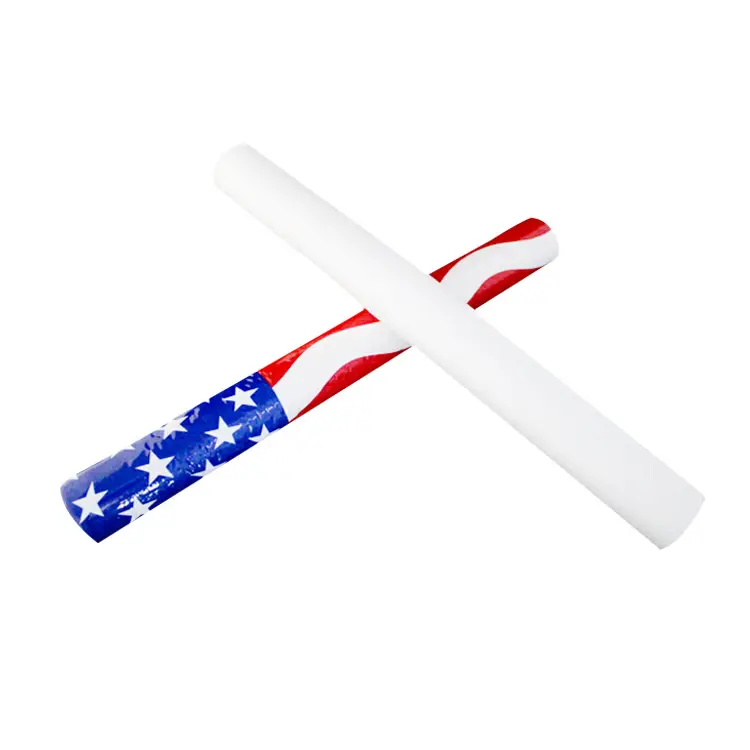 Patriotic Light UP Foam Baton Independence Day American Patriotic Party Favor Decorations Led Foam Stick