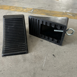 Cale de <span class=keywords><strong>roue</strong></span> en caoutchouc pour remorques, véhicules et motos – <span class=keywords><strong>Bloc</strong></span> de stationnement - Product Image 2
