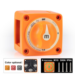 Cnspeed 4 Position <b>Power</b> <b>Switch</b> M10 300A IP66 For RVs Yachts Trucks - Product Image 4