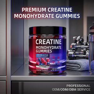 Private Label Creatine Monohydrate <b>Gummies</b> Jar for Post-<b>Workout</b> Recovery and Muscle Growth Support OEM ODM Factory - Product Image 2