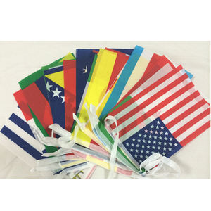 علم شريطي بسلسلة مكان لكرسي من البوليستر بنسبة 100% متوفر بأحجام شائعة للبيع بالجملة - Product Image 4