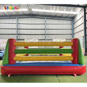Structure <span class=keywords><strong>gonflable</strong></span> <span class=keywords><strong>de</strong></span> <span class=keywords><strong>boxe</strong></span> interactive avec trampoline pour <span class=keywords><strong>location</strong></span> événementielle - Product Image 2