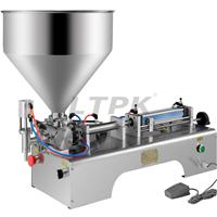 LT-G1WG têtes simples dentifrice chocolat crème cosmétique miel bouteille jus Sauce boisson gazeuse pâte de tomate Machine de remplissage
