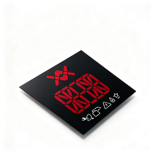 Autocollant adhésif en plastique pour panneau de commande, plaque frontale et plaque signalétique pour animaux de compagnie, avec impression graphique personnalisée en usine - Product Image 1