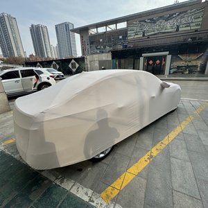 Copertura Auto Impermeabile in Velluto Elasticizzato ad Alta Elasticità, Protezione UV, Spessore 4 Mil, Adattabile Universalmente per la Protezione della Carrozzeria e dalla Polvere - Product Image 2