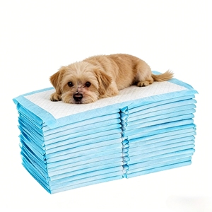 Tapis de soin pour animaux de compagnie de qualité supérieure, haute absorption d'urine, résistant aux fuites, couche imperméable, facile à utiliser pour toutes les races d'animaux - Product Image 1