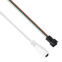 Contrôleur de bande LED mini musicale RVB adressable ESann DC5-24V WS2812B WS2811 avec télécommande pour maison intelligente iOS et Android