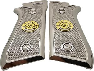 Tùy chỉnh kim loại nhôm Grips cho PT-99 PT-92 PT-100 PT-101 với rô kết cấu phụ kiện tấm - Product Image 4