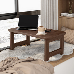 Folding <b>Bamboo</b> Coffee <b>Table</b> Small Modern Tatami Style For Home Bedroom Use - Product Image 1
