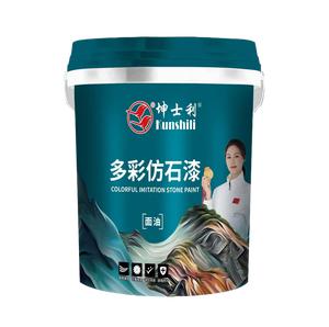 Chất lượng cao ngoài trời đá lớp phủ Granite sơn với Acrylic cơ sở chất lỏng bên ngoài bức tường sơn với đá độc đáo kết cấu - Product Image 5