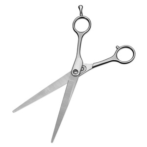 Flat Shear Stainless Steel 180mm Professional Hairdressing Scissors For Hair Styling And Bangs Trimming - Product Image 1