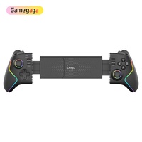 Gamegaga PG-9122 Controlador de Juegos Telescópico Inalámbrico - Gamepad Extensible Ajustable con 10 Horas de Duración de Batería para Android/iOS/PC/Tablet