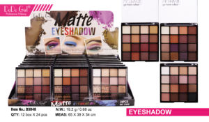 พาเลทอายแชโดว์แวววาวแบบด้าน16สีผลิตจาก laneila มีคุณภาพสูงให้ความเงางามและเคลือบสีเมทัลลิกสำหรับใช้ในชีวิตประจำวัน - Product Image 5