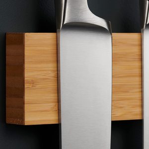 Soporte magnético para <span class=keywords><strong>cuchillos</strong></span> de pared <span class=keywords><strong>con</strong></span> imán Extra fuerte, tira magnética de 16 pulgadas de bambú para <span class=keywords><strong>cuchillos</strong></span>, utensilios y herramientas - Product Image 2