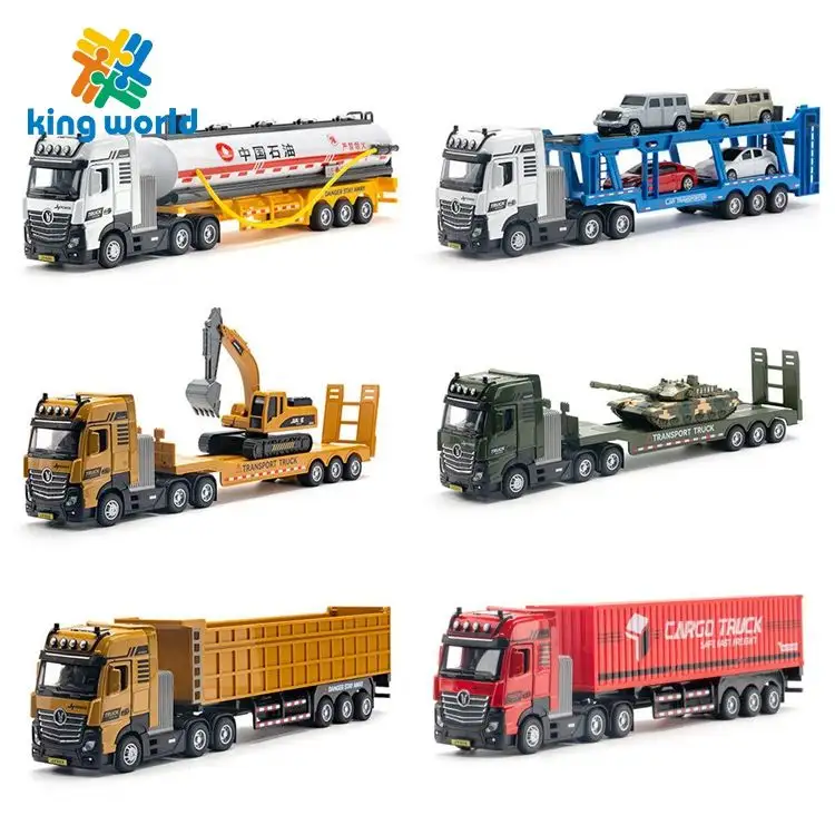 Лидер продаж, литой металлический грузовик и легированная металлическая машина, игрушка 1:50 большой контейнер, грузовик, игрушка
