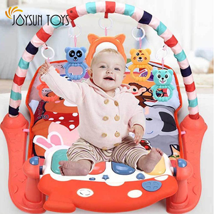 Gimnasio Para Bebes Play <span class=keywords><strong>Gym</strong></span> Mat Activity Fitness Rack Juguetes musicales Pedal <span class=keywords><strong>Piano</strong></span> Play Mat para bebés pequeños - Product Image 6