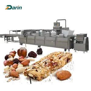 Máquina automática de fazer flocos de aveia/cereal de café da manhã, máquina de fazer flocos de milho/máquina de café da manhã