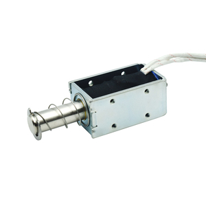 โซลินอยด์แบบดึง-ดัน 12v 24v สำหรับตู้จำหน่ายสินค้าอัตโนมัติ โครงเหล็ก ระยะชัก 30 มม. - Product Image 4