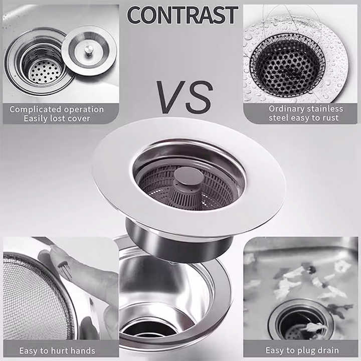 Stainless Steel Wide Rim Floor Drain, Perforated Floor Drain Cover