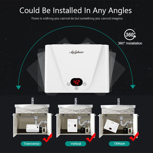 Calentador de Agua Eléctrico Instantáneo de 5.5kw, Marca Anlabeier, Grifo de Cocina con Ducha Eléctrica - Product Image 2