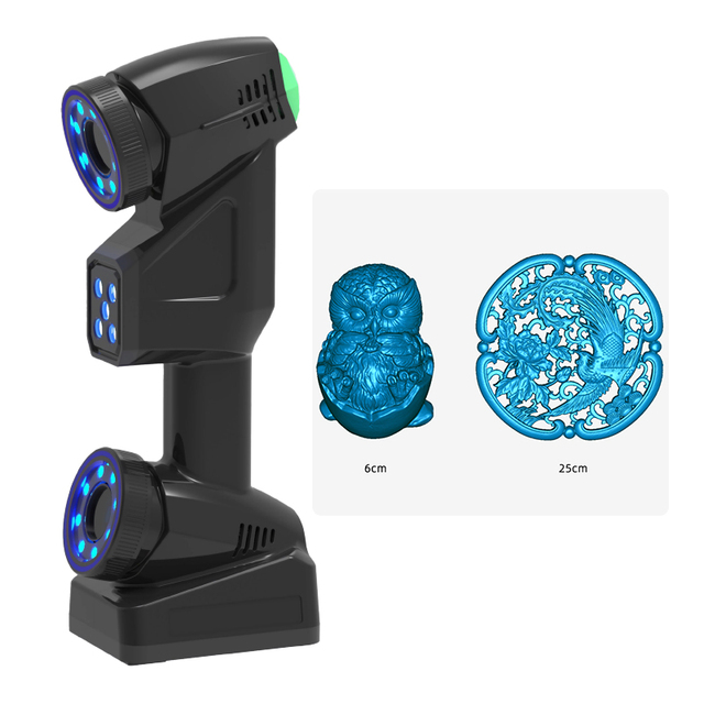 RayScan VX5 Multi-Mode Composite 3D Scanner  0.01mm High Accuracy  41 Blue Laser Lines  Industrial Handheld 3D Scanning System