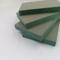 Panneau Moderne Anti-Humidité Fourni par l'Usine, HDF Personnalisé 2400*1220mm 18mm, Écologique, Résistant à l'Humidité, E0, pour Cuisine et Extérieur