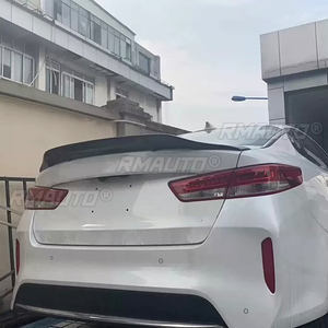 สปอยเลอร์สำหรับ Kia K5 / Optima ปี 2016 2017 2018 คาร์บอนไฟเบอร์ / FRP ไพรเมอร์ ปีกหลังแบบ R-type อุปกรณ์ตกแต่ง - Product Image 3