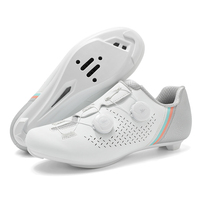 Bottes de cyclisme urbaines EKorid pour hommes et femmes, tige en microfibre respirante et doublure en mesh, chaussures à semelle rigide pour la montagne et la route