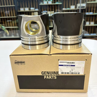 Piston DL08 D1146 D1146T 65.02501-0505 65.02501-0506 65.02501-0501 pour Develon, pièce de rechange pour moteur Doosan, pièces détachées pour excavatrice