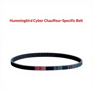 Correa de Repuesto Negra de Alta Resistencia y Resistencia al Desgaste para Vehículos Eléctricos Plegables Hummingbird Cyber Belt Special 1120-8M - Product Image 1