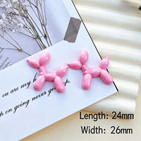Breloques en acrylique Cœur et Étoile Rose Vif pour Bricolage, Décorations pour Ongles, Coques de Téléphone, Crocs, Pinces à Cheveux, Accessoires Vestimentaires et Fournitures