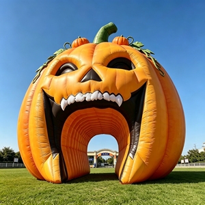 <span class=keywords><strong>Tunnel</strong></span> gonflable géant d'Halloween en forme de citrouille, entrée et sortie, en PVC durable et résistant à l'eau, <span class=keywords><strong>pour</strong></span> événements thématiques - Product Image 5