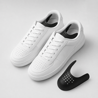 1 paire de protège-chaussures anti-odeur, anti-plis, en plastique souple, pour baskets, protège-plis pour baskets, soins des pieds, arbres à chaussures